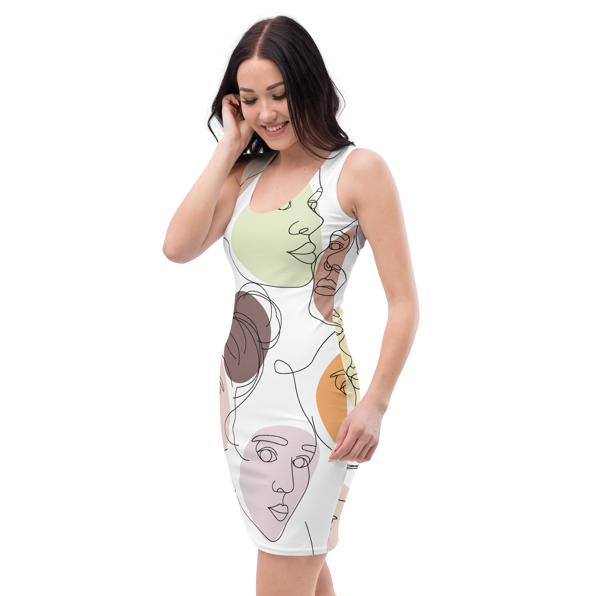 all-over-print-bodycon-dress-white-left-front-668e3dc9b32bd.png