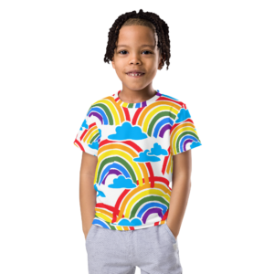 T-Shirt mit Rundhalsausschnitt für Kinder