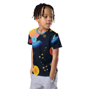 T-Shirt mit Rundhalsausschnitt für Kinder