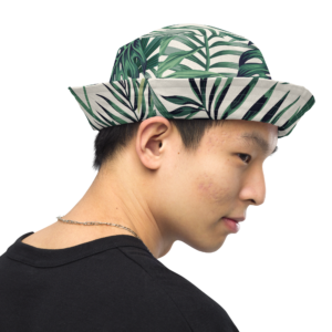 Wendbarer Fischerhut mit Allover-Druck