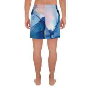 Lange Unisex Sport-Shorts mit Allover-Druck