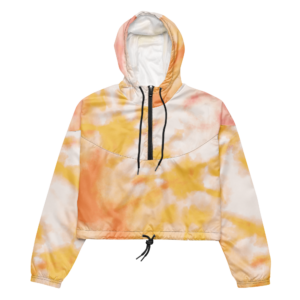 Bauchfreier Damen-Windbreaker für Damen