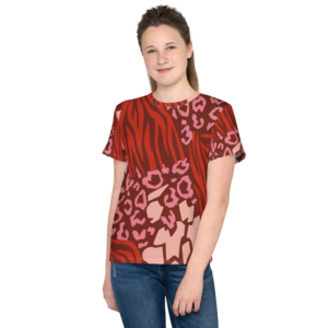 T-Shirt mit Rundhalsausschnitt für Jugendliche