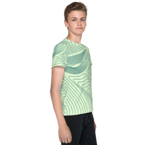 T-Shirt mit Rundhalsausschnitt für Jugendliche