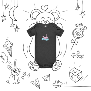 Kurzärmliger Baby-Einteiler