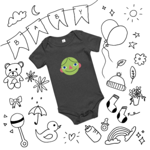 Kurzärmliger Baby-Einteiler