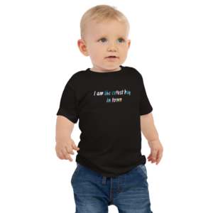 Kurzärmeliges Baby-Jersey-T-Shirt