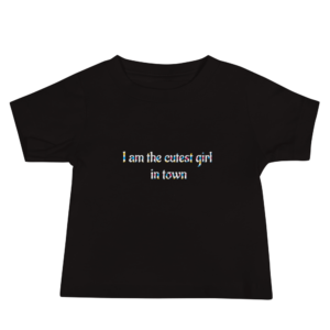 Kurzärmeliges Baby-Jersey-T-Shirt