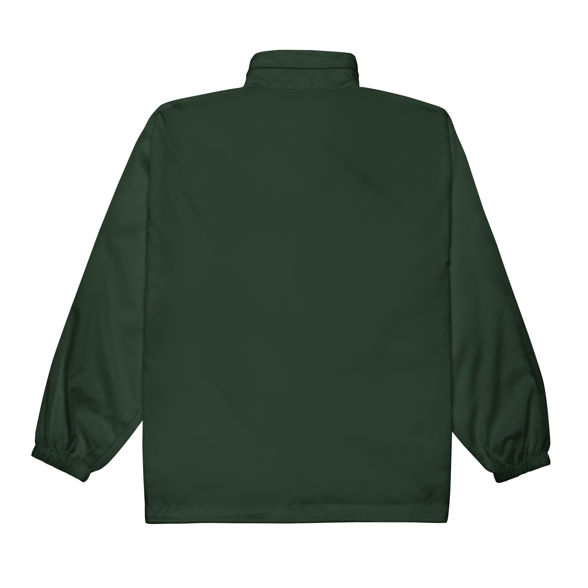 basic-unisex-windbreaker-forest-green-back-668bdf163ca95.png
