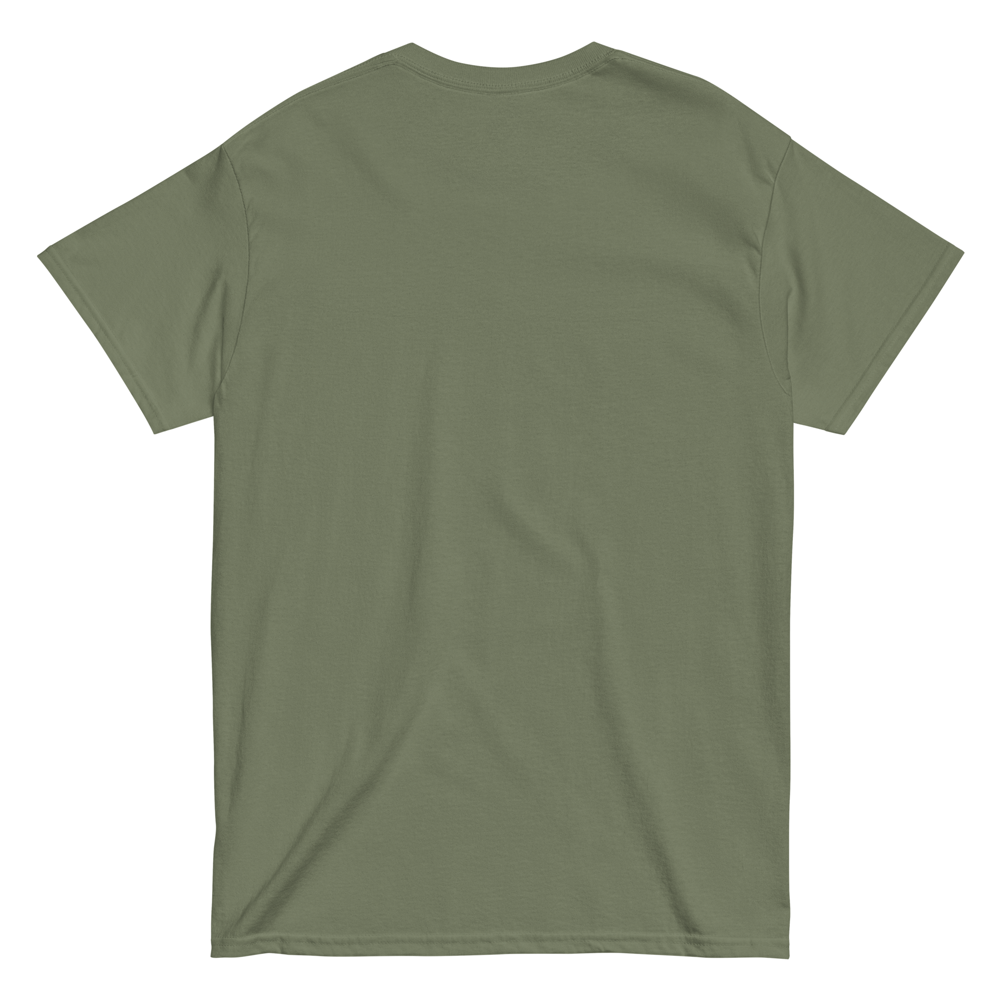 unisex-classic-tee-military-green-back-668bc9efaf10c.png
