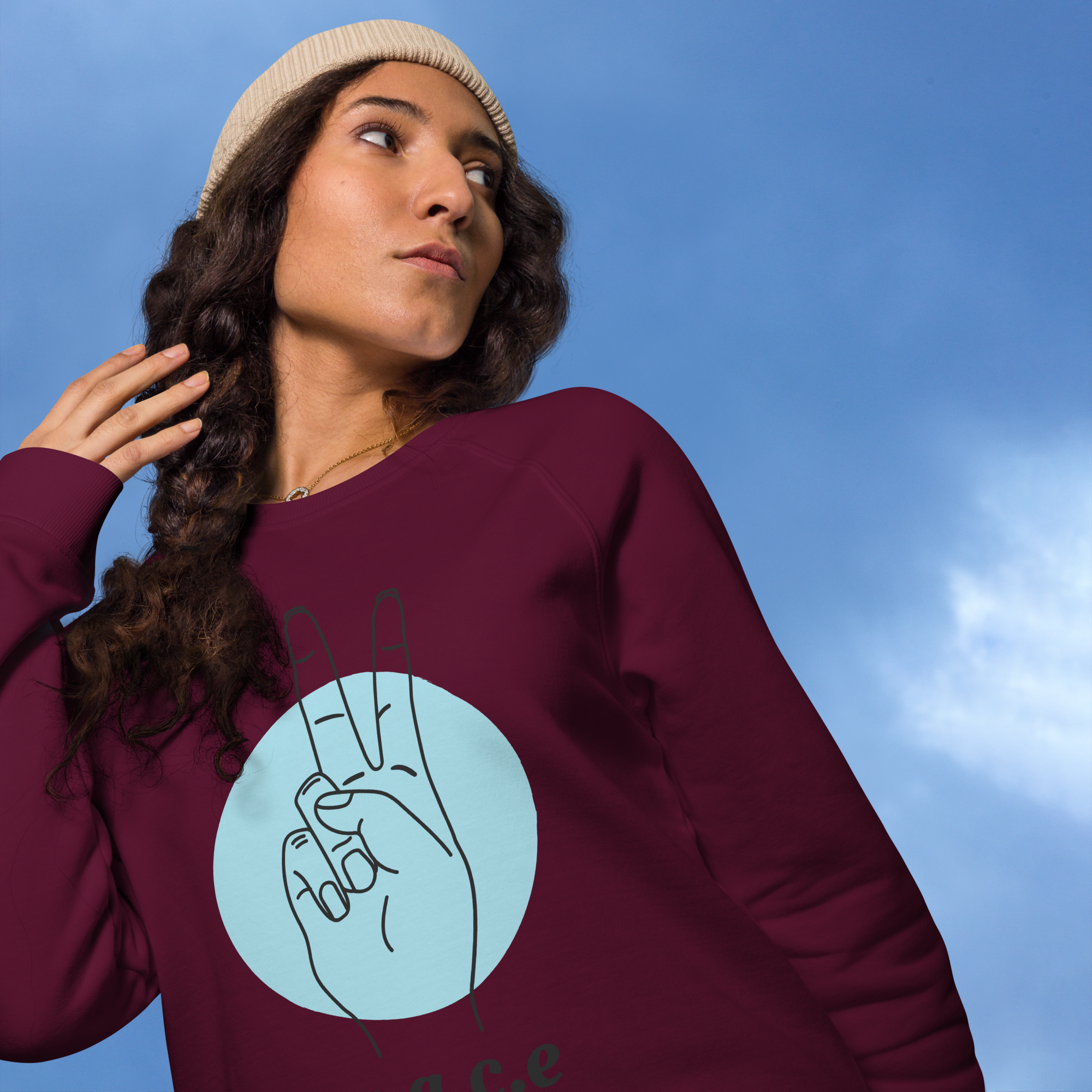 unisex-organic-raglan-sweatshirt-burgundy-front-668e672670a67.png