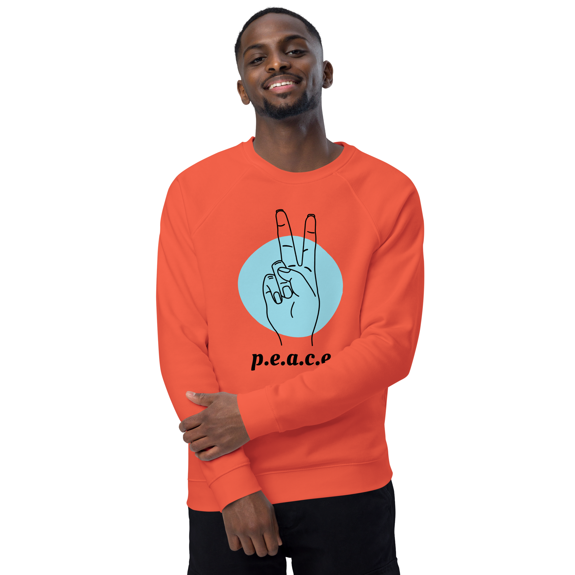 unisex-organic-raglan-sweatshirt-burnt-orange-front-2-668e672678443.png