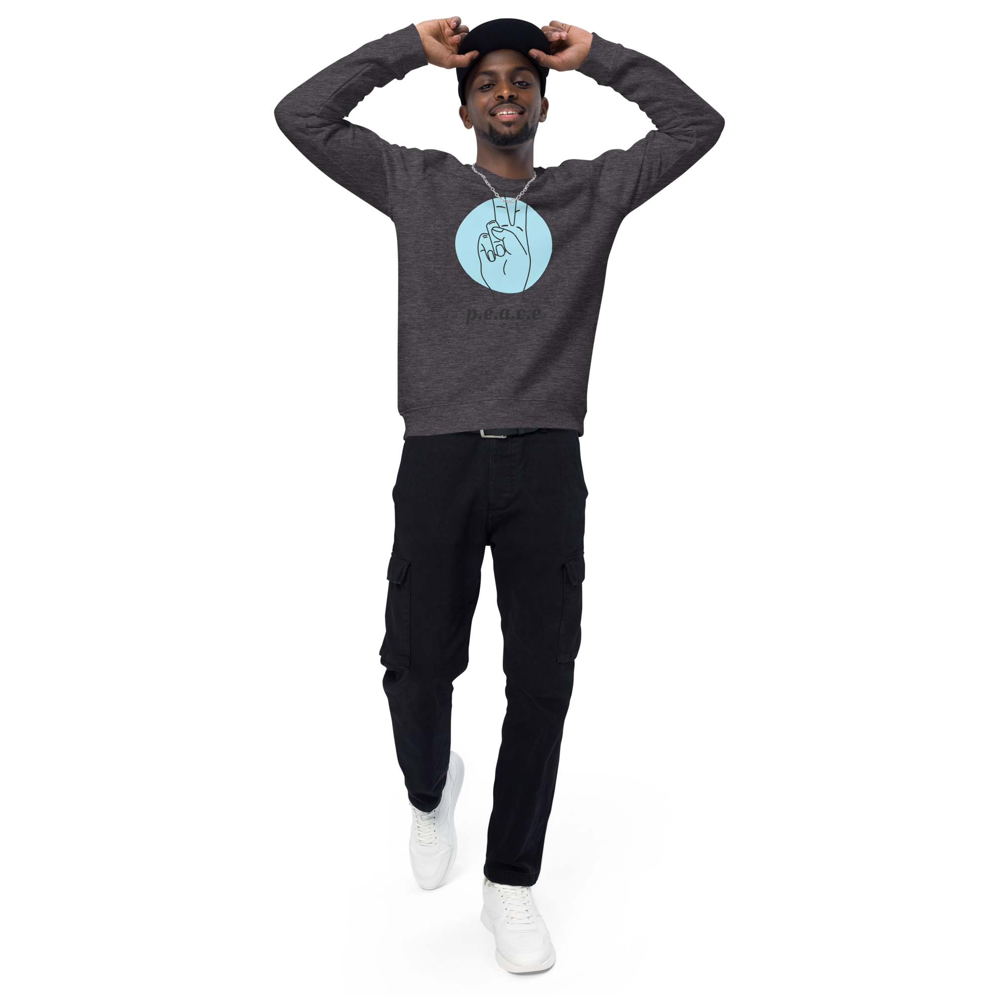 unisex-organic-raglan-sweatshirt-charcoal-melange-front-3-668e672673985.png