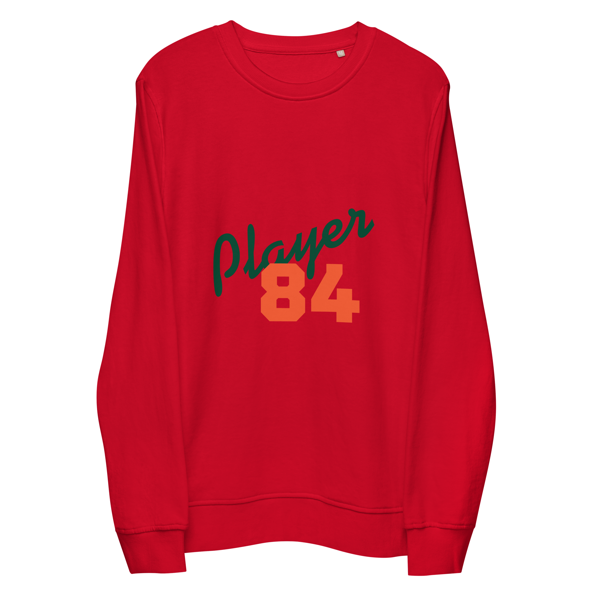 unisex-organic-sweatshirt-red-front-668bd853d445e.png