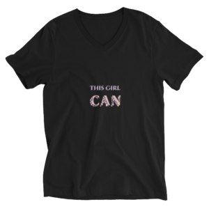 Unisex Short Sleeve V-Neck T-Shirt