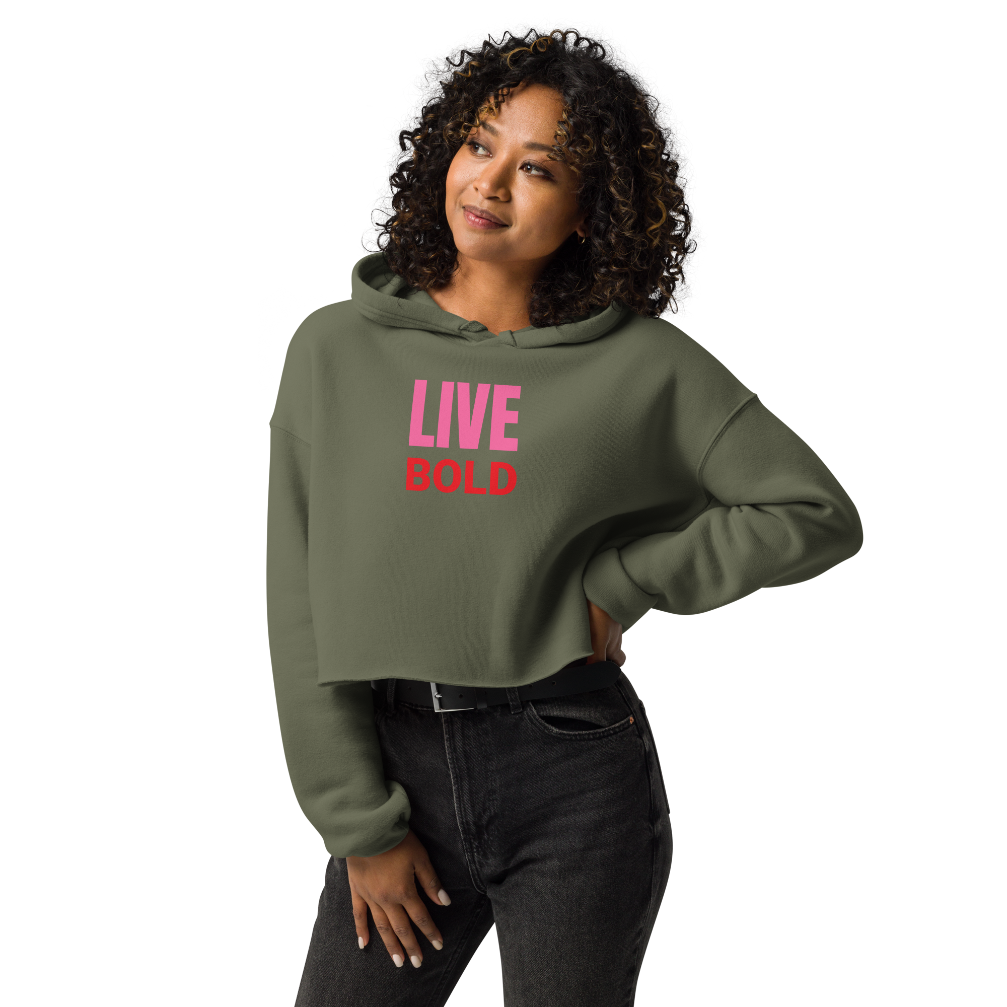 womens-cropped-hoodie-military-green-front-668e54f1874b7.png
