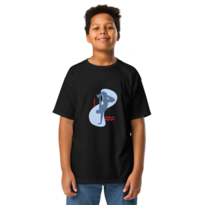 Klassisches T-Shirt für Jugendliche