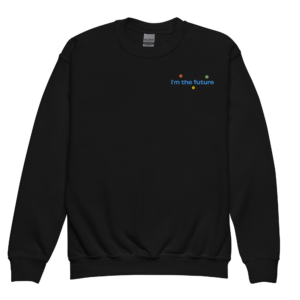 T-Shirt mit Rundhalsausschnitt für Jugendliche